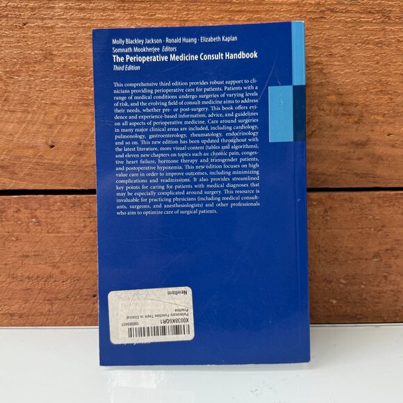 The Perioperative Medicine Consult Handbook Third Edition Molly Blackey Springer - Picture 3 of 5